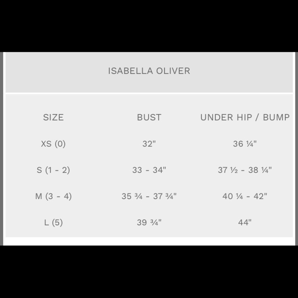 *NWT*Isabella Oliver maternity top square neck - Picture 6 of 7